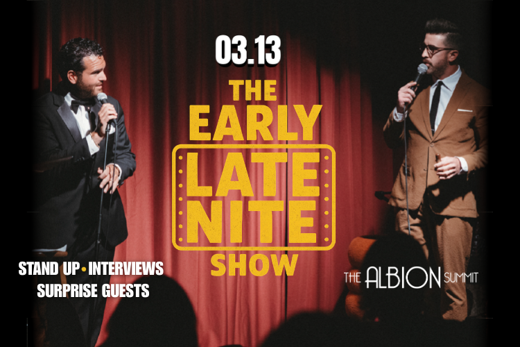Early Late Nite Show hosted by Paul Costabile
