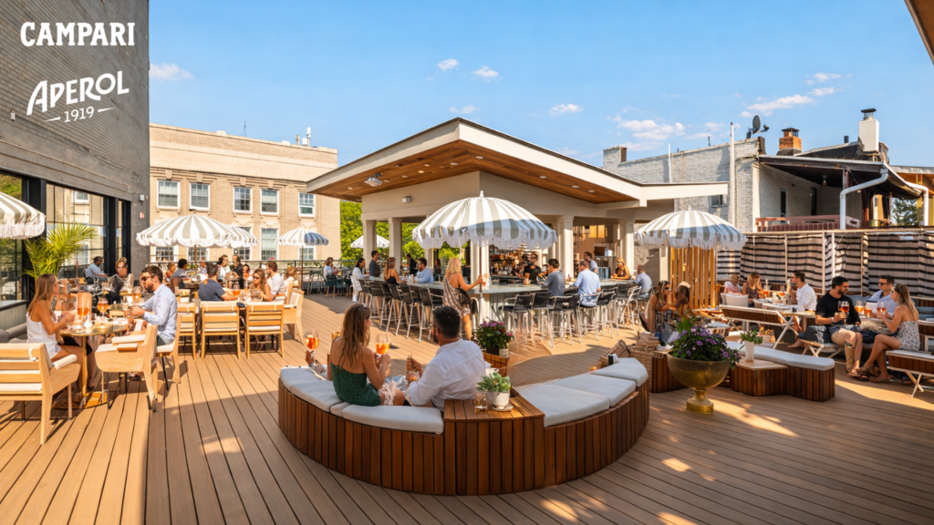 La Terrazza Social: Rooftop Kickoff